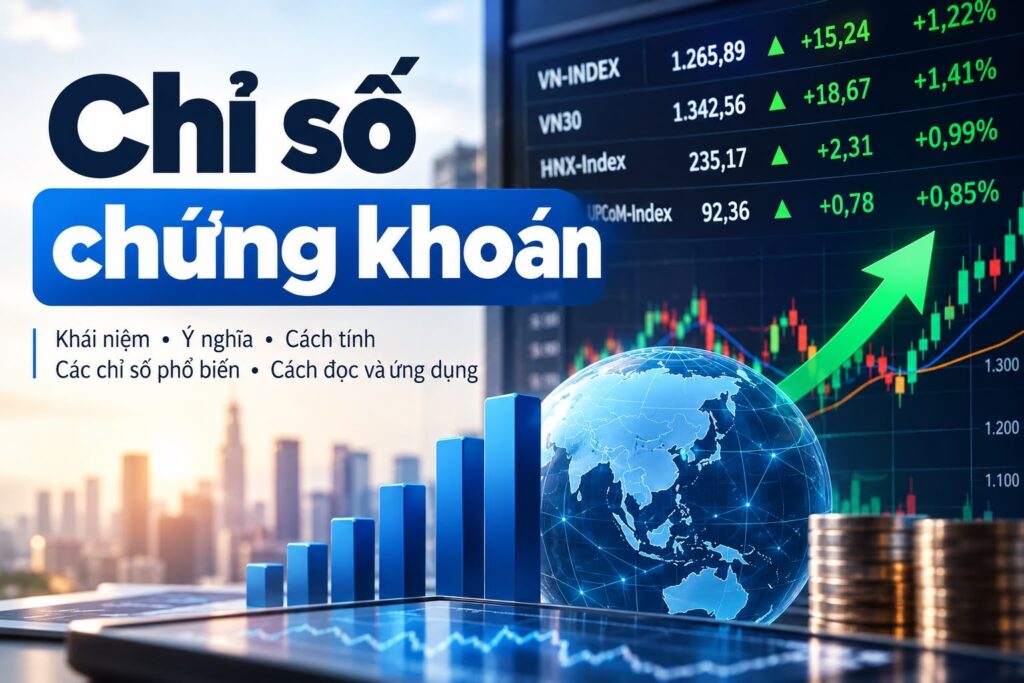 Chỉ số chứng khoán là gì? Ý nghĩa, cách tính và phân loại